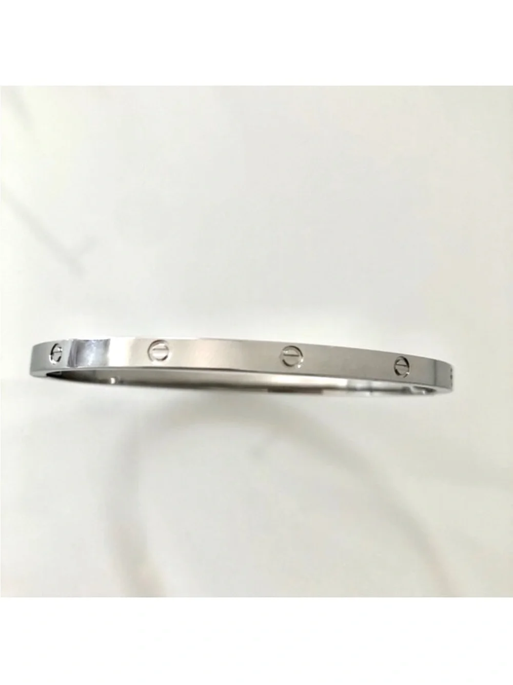 Generic Small Model Screw Bangle Bracelet with Screwdriver in Silver